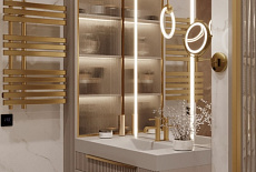 Дизайн проект ванной комнаты от Насыровой Ксении